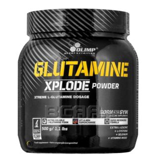 Olimp Glutamine Xplode Powder 500 gr. Glutammina con Vitamine b6 b12 e C