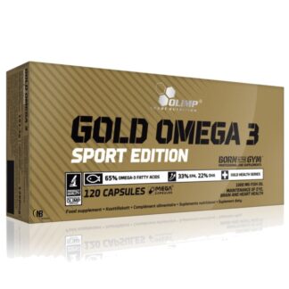 Olimp Gold Omega 3 Sport edition 120 caps EPA e DHA + Vitamina E