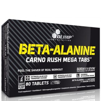 Olimp Mega Carno Rush 80 cpr.  Beta Alanina con L-Istidina e b6