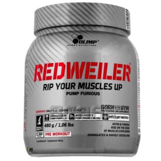 Olimp Redweiler 480 gr.  Pre-workout con Beta Alanina Citrullina Arginina