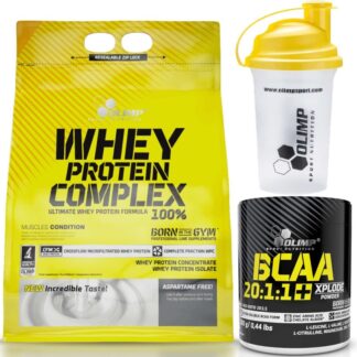 Olimp Whey Protein Complex 2270 2,27 kg Proteine Siero del Latte + Bcaa 20:1:1