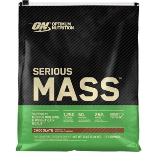 ON Optimum Nutrition Serious Mass 5,45 kg Mega Gainer Proteine Whey e Creatina