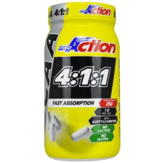 PROACTION BCAA 4:1:1 250 cpr Aminoacidi Ramificati 411 con carnitina