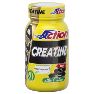 PROACTION Gold creatine 100 cpr Creatina Creapure in compresse con Taurina Extra
