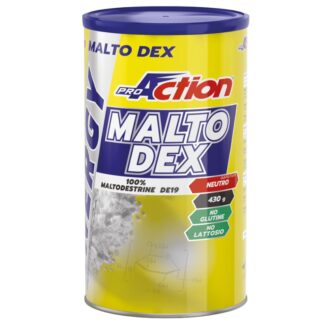 Proaction Malto Dex 430 gr Maltodestrine 19 D.E. Energetico a lungo rilascio