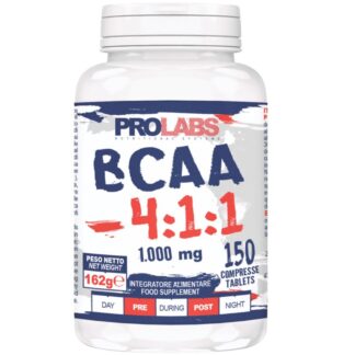 Prolabs BCAA 4:1:1 150 cpr Aminoacidi Ramificati 411 Extra Leucina + Vitamine
