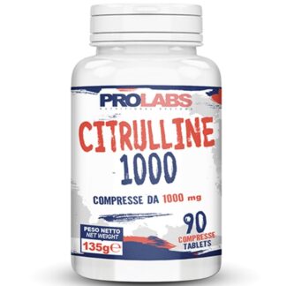 PROLABS Citrulline Malate 1000 - Citrullina in 90 compresse da 1 grammo