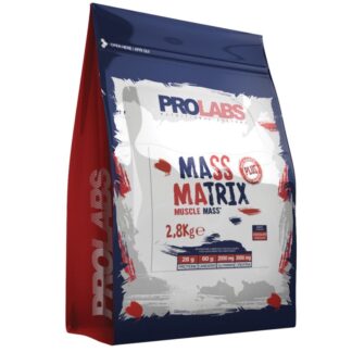 Prolabs Mass Matrix 2,8 kg Mega Mass Gainer con Proteine Creatina e Glutammina