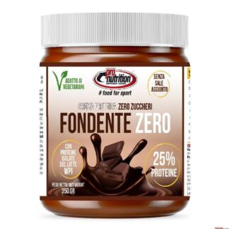 PRONUTRITION FONDENTE ZERO 350G CIOCCOLATO FONDENTE