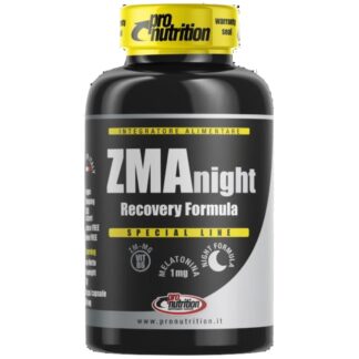 Pronutrition ZMA Night Recovery Formula 90 cps. Zinco Magnesio b6 e triptofano