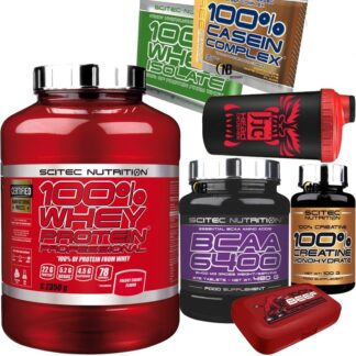 SCITEC 100% Whey Protein Professional 2350gr. Proteine +375 Aminoacidi bcaa 6400