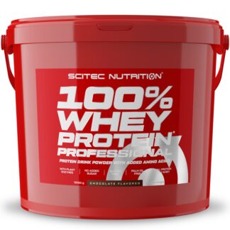 SCITEC 100% Whey Protein Professional 5 Kg 5000 gr Proteine del Siero del Latte