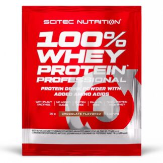 SCITEC 100% Whey Protein Professional BUSTA MONODOSE da 30 gr. Proteine Siero