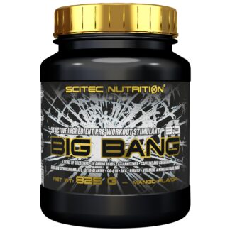 SCITEC BIG BANG 3.0 825g  PRE WORKOUT CREATINA BCAA CITRULLINA BETA ALANINA AAKG