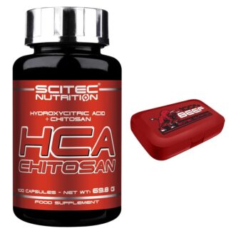 SCITEC HCA CHITOSAN 100 cps GARCINIA CAMBOGIA CHITOSANO  BRUCIA GRASSI