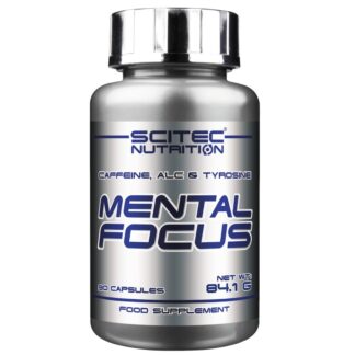 SCITEC Mental Focus 90 cps. Anti Stress con Acetyl Carnitina Tirosina e Caffeina