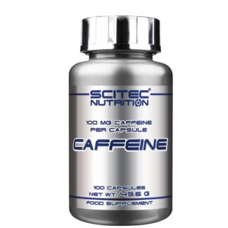 SCITEC NUTRITION Caffeine 100 cps. Caffeina Pura Stimolante Energetico