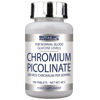 SCITEC NUTRITION Chromium Picolinate 100 cpr. Cromo Picolinato BRUCIA GRASSI