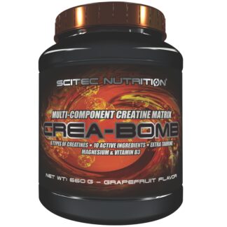 SCITEC NUTRITION Crea Bomb Creatine Mix di 6 tipi di Creatina Taurina + Magnesio