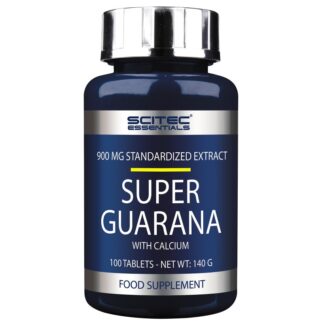 SCITEC NUTRITION Super Guarana' 100 cpr. Energetico Stimolante Tonico + Calcio