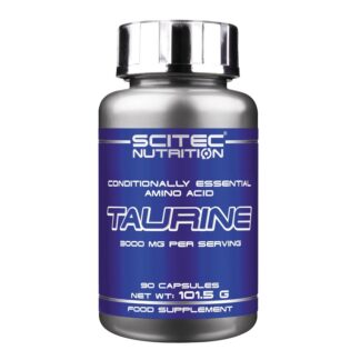 SCITEC NUTRITION Taurine 90 cps. Pure Taurina Aminoacidi Essenziali Energetico