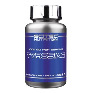 SCITEC NUTRITION Tyrosine 100 cps  L-Tirosina Aminoacido Pre-Workout Offerta