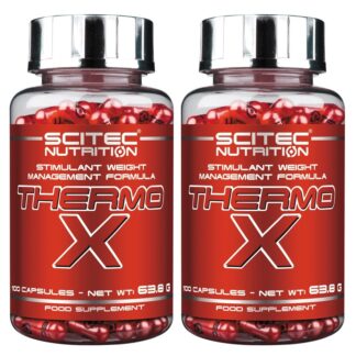 SCITEC THERMO X 200 cps.(100x2) Termogenico Dimagrante con Carnitina e Tirosina