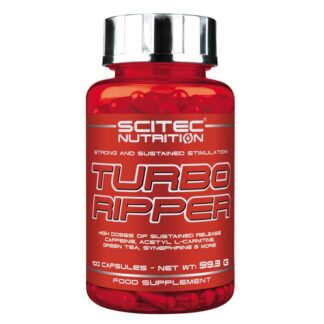 SCITEC TURBO RIPPER 100 cps TERMOGENICO BRUCIA GRASSI DIMAGRANTE CON CARNITINA