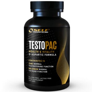 Self Testo Pac 120 cps Testosterone Booster con Tribulus DAA Zinco Selenio e B6