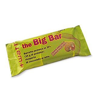 The Big Bar +Watt 20 Barrette Proteiche 80 gr. Nocciola