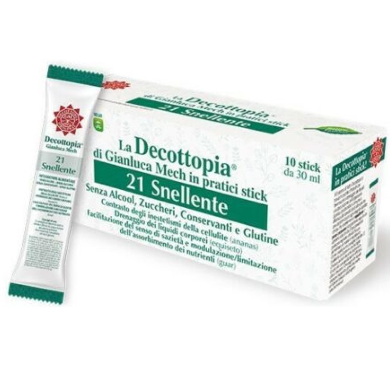 TISANOREICA ESTRATTO 21 SNELLENTE DECOPOCKET 10 STICK da 30 ML