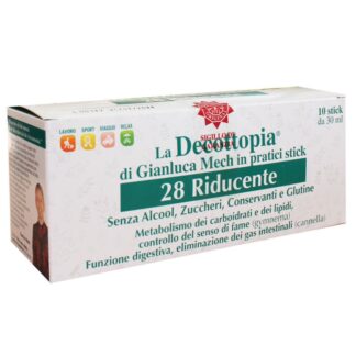 TISANOREICA ESTRATTO 28 RIDUCENTE 10 STICK X 30 ML DECOPOCKET Gianluca Mech