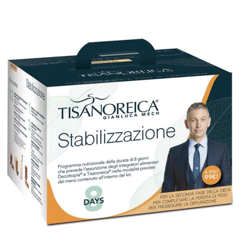 Tisanoreica KIT STABILIZZAZIONE Programma 8 giorni Gianluca Mech