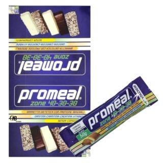 Volchem Promeal 12 Barrette Proteiche da 50 gr. per Dieta a Zona 40-30-30