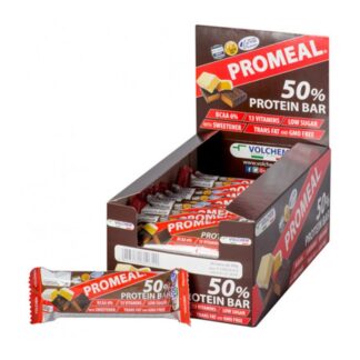 VOLCHEM Promeal 50% di Proteine 20 Barrette Proteiche da 60 gr