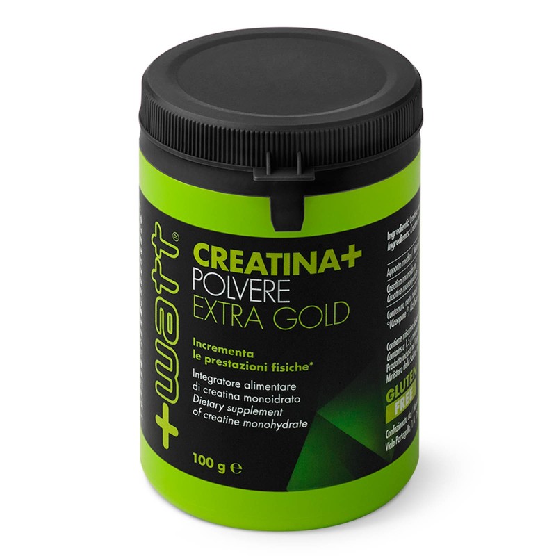 +WATT CREATINA EXTRA GOLD polvere 100gr qualità purissima CREAPURE