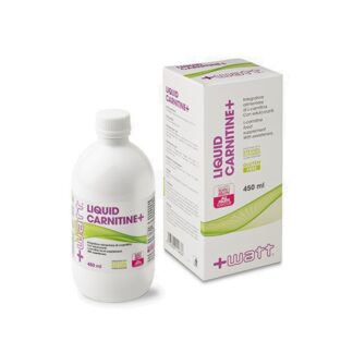 +WATT LIQUID CARNITINE+  L-CARNITINA CARNITINA LIQUIDA 450 ML. PER PERDERE  PESO
