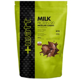 +Watt Milk Protein 90 DOYPACK 750 gr Proteine Lento Rilascio Caseine Micellari + Vitamine C E B