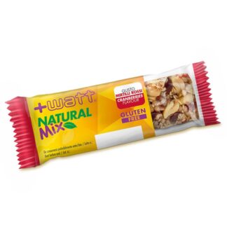 +Watt Natural Mix 24 Barrette energetiche a Base di frutta Secca gusto Datteri