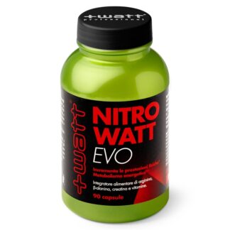 +Watt NITROWATT EVO ARGININA CREATINA VITAMINE BETA ALANINA E CITRULLINA