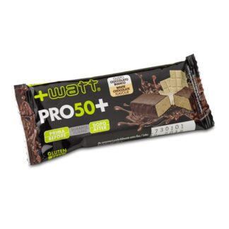 +Watt Pro 50+ Bar 24 barrette proteiche da 50 gr pasto sostitutivo con proteine