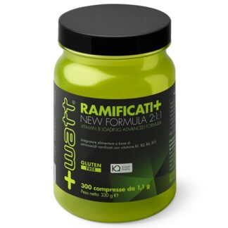 +Watt Ramificati+ Aminoacidi Advanced Formula 300cpr bcaa Kyowa + Vitamine B