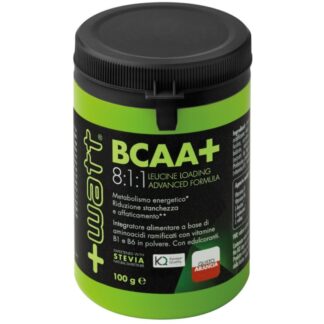 +WATT Ramificati BCAA+ POLVERE 8:1:1 KYOWA 100 gr. 811 AMINOACIDI con VITAMINE