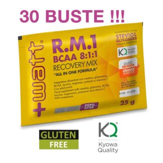 +WATT R.M.1 RM1 Aminoacidi Ramificati BCAA 8:1:1 Kyowa Taurina Potassio Creatina