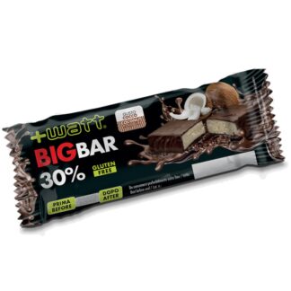 +WATT The Big Bar 20 Barrette Proteiche Ricoperte da 80 gr. gusto NOCCIOLA