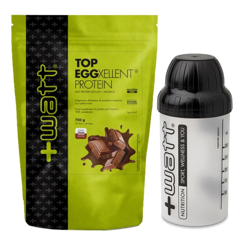 +WATT TOP EGGXELLENT PROTEIN 750 gr + SHAKER