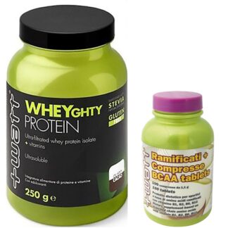 +WATT Wheyghty Protein 750gr. Proteine Isolate del Siero Latte + 100 Aminoacidi