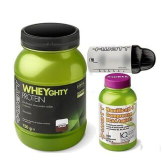 +WATT Wheyghty Proteine Del Siero Del Latte Isolate 750gr + 100 Aminoacidi Kyowa