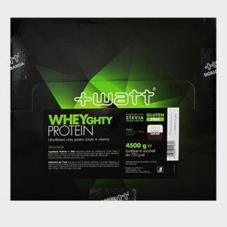 +WATT Wheyghty Proteine Del Siero Del Latte Isolate Multipack 6x750 gr 4,5 kg