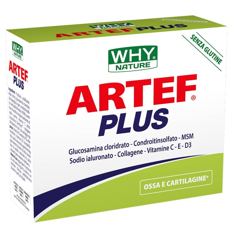 WHY NATURE Artef Plus 12 bustine da 7 gr